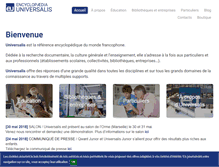 Tablet Screenshot of encyclopaedia-universalis.fr